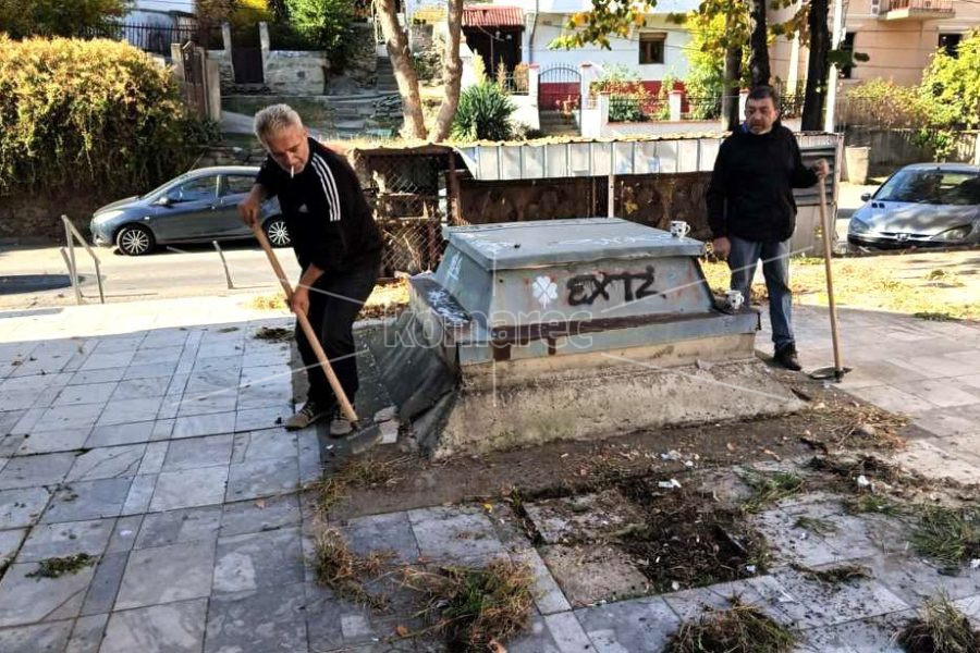 ПЛОЧНИКОТ  РАСЧИСТЕН,  ОСТАНУВА  УШТЕ  ФУГИРАЊЕ  И  ЗАМЕНА  НА  ОШТЕТЕНИТЕ  МЕРМЕРНИ  ПЛОЧИ