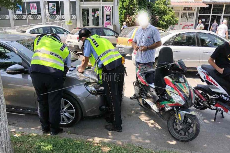ПОЛИЦИСКИ КОНТРОЛИ ЗА УПРАВУВАЊЕ СО СКУТЕРИ И МОТОЦИКЛИ