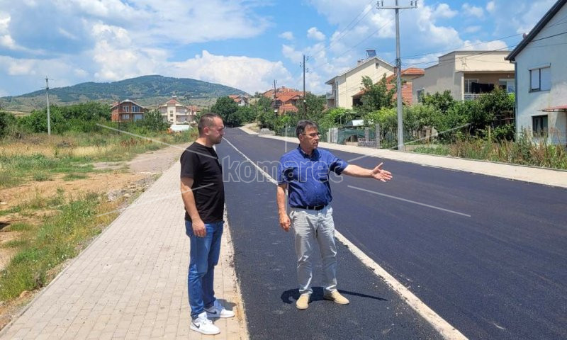 АСФАЛТИРАНА УЛИЦАТА „ГЕНЕРАЛ АПОСТОЛСКИ“