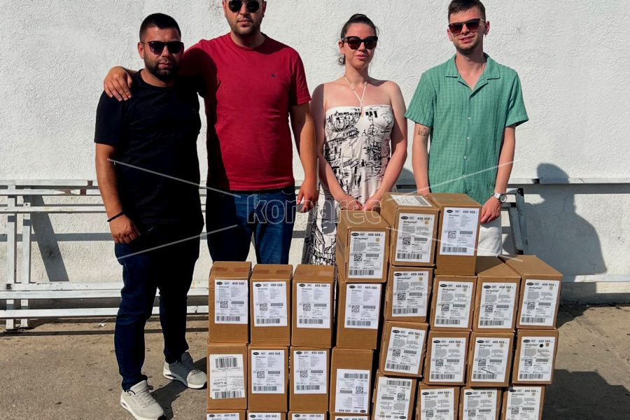 ДОНАЦИЈАТА  „4070  СИЛИКОНСКИ  ЛЕПЕНКИ“  ПРИСТИГНАА  ВО  „САПОРТ  КОЧАНИ“