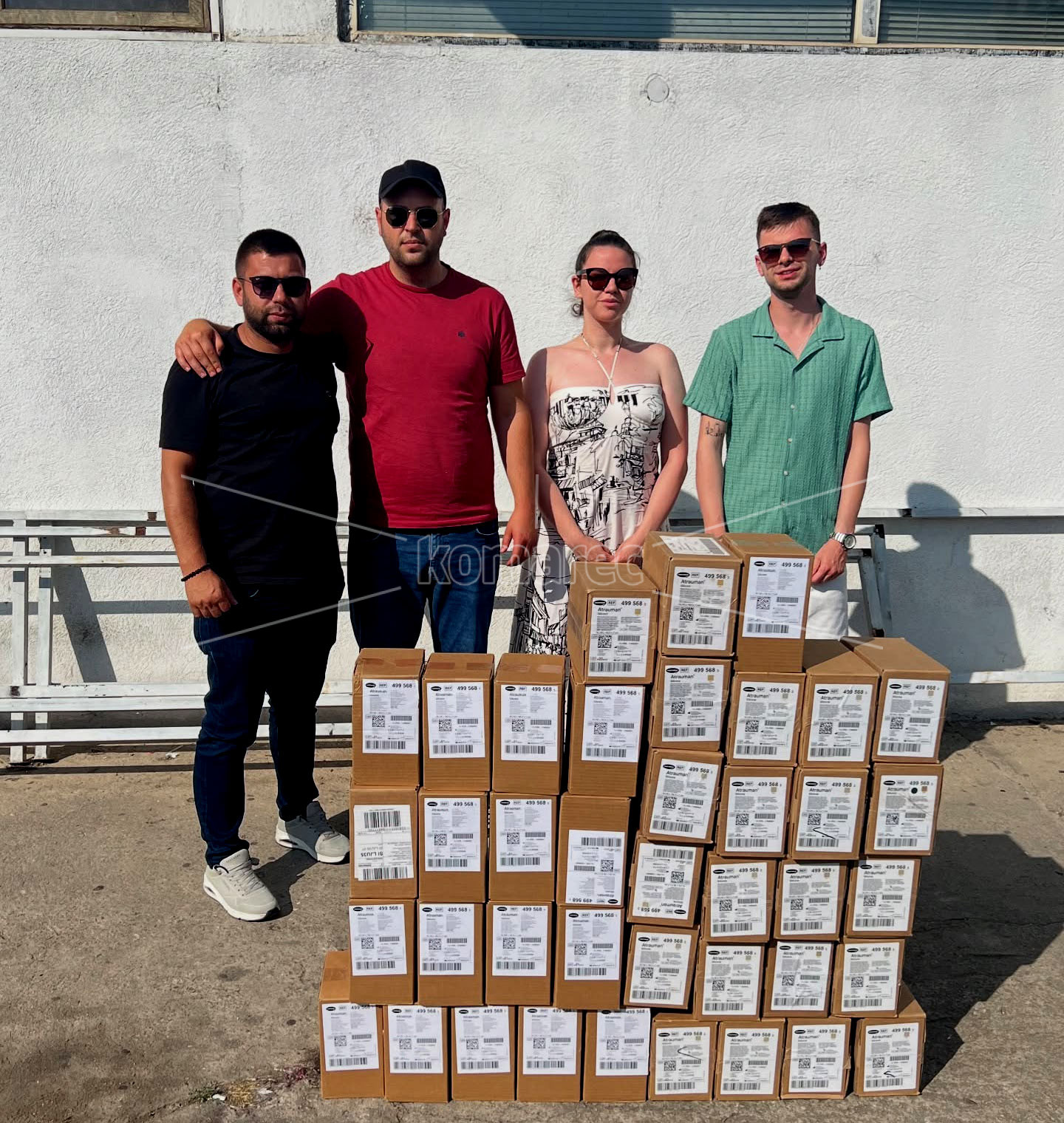 ДОНАЦИЈАТА  „4070  СИЛИКОНСКИ  ЛЕПЕНКИ“  ПРИСТИГНАА  ВО  „САПОРТ  КОЧАНИ“