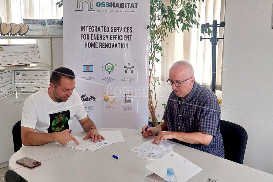 ПОТПИШАН  МЕМОРАНДУМ  ЗА  СОРАБОТКА  ПРЕКУ  КОЈ  КОЧАНЧАНИ  ЌЕ  ДОБИВААТ  СУБВЕНЦИИ  ЗА  ЕНЕРГЕТСКО  ЕФИКАСНИ  ФАСАДИ