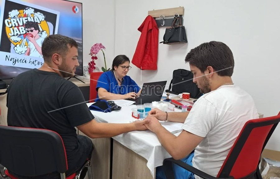 ЈУЛСКА  КРВОДАРИТЕЛСКА  АКЦИЈА,  СОБРАНИ  26  КРВНИ  ЕДИНИЦИ