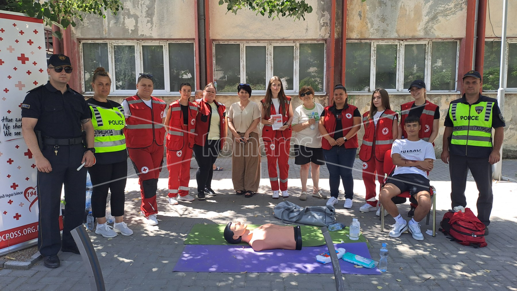 ПРЕВЕНТИВНИ  АКТИВНОСТИ:  ПРВА  ПОМОШ  ВО  СООБРАЌАЈОТ  И  АКТИВНОСТИ  ЗА  ТОПЛОТЕН  БРАН