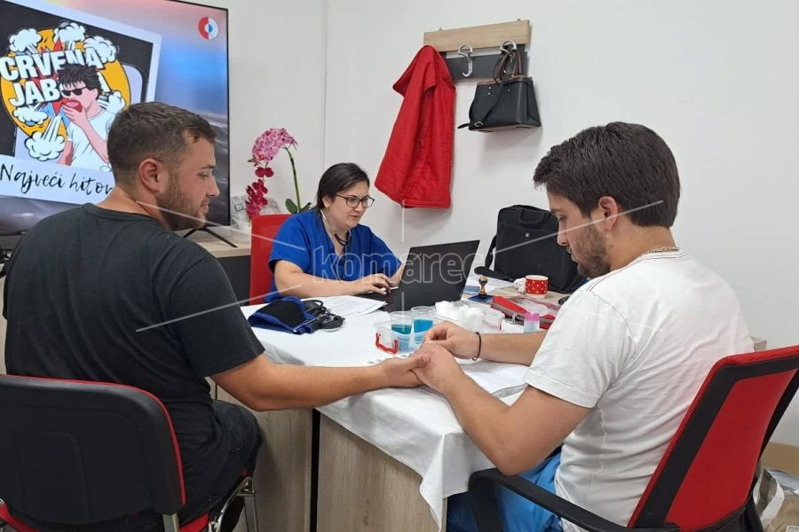 НАЈАВА  ЗА  РЕДОВНА  КРВОДАРИТЕЛСКА  АКЦИЈА  НА  ЦРВЕН  КРСТ  –  КОЧАНИ