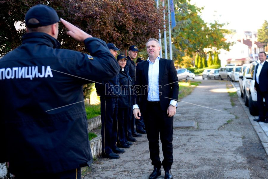 ДИРЕКТОРОТ  НА  БЈБ  АЛЕКСАНДАР  ЈАНЕВ  ВО  РАБОТНА  ПОСЕТА  НА  ОВР  КОЧАНИ