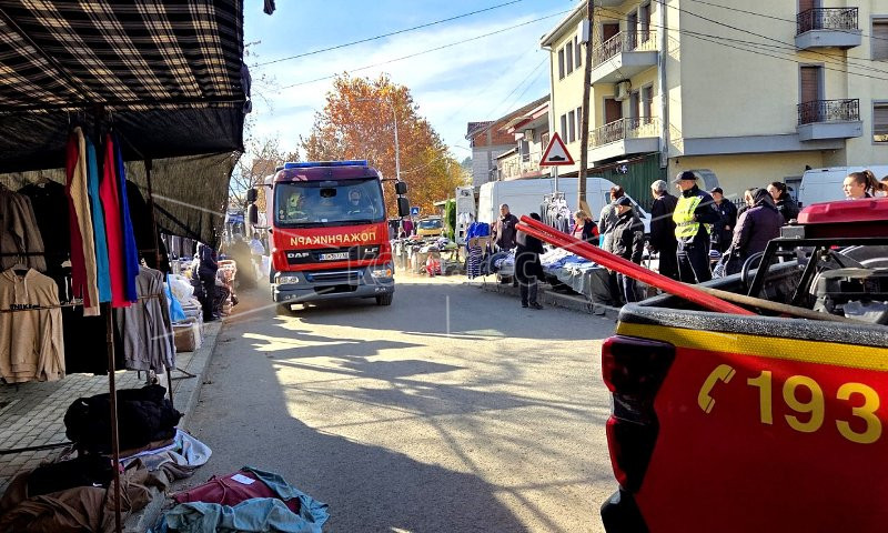 ТАКТИЧКО-ПОКАЗНА  ВЕЖБА  ЗА  СИМУЛАЦИЈА  НА  ПОЖАР