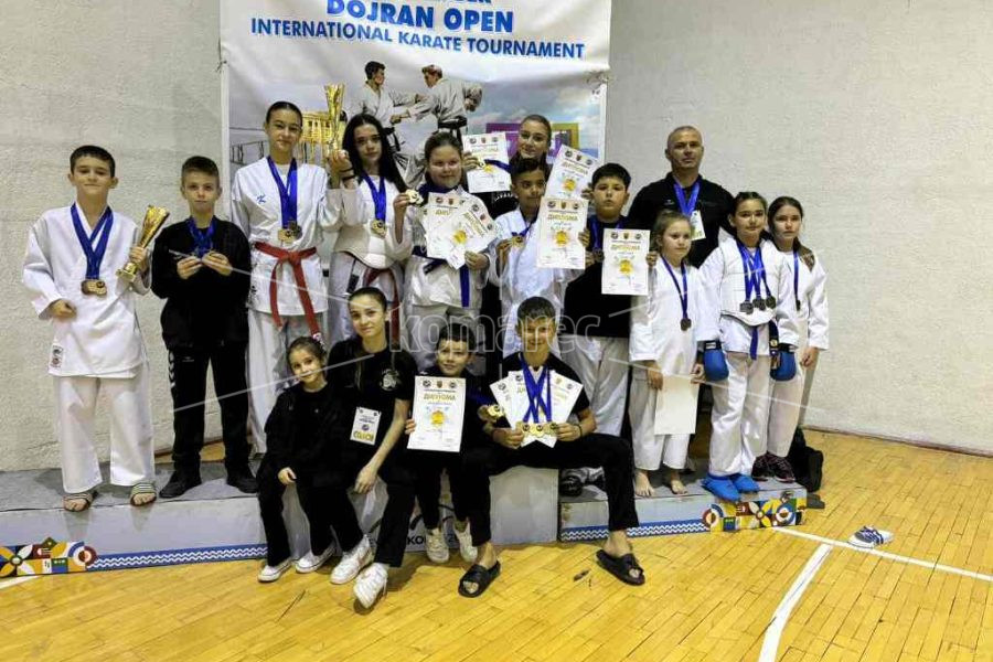 ДОБАР  УЛОВ  НА  МЕДАЛИ  НА  БРЕГОТ  НА  ДОЈРАНСКОТО  ЕЗЕРО  ЗА  КАРАТИСТИТЕ  НА  „КОЧАНИ“