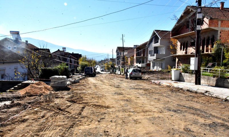 РЕКОНСТРУКЦИЈА  НА  ДЕЛ  ОД  УЛИЦАТА  „БЕЛ  КАМЕН“