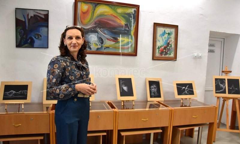 ИЗЛОЖБА  НА  ЦРТЕЖИ  ОД  МАРИНА  АРСОВА