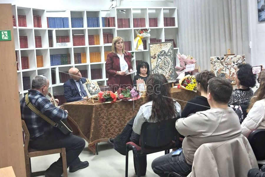 ПРОМОЦИЈА  НА  ЗБИРКАТА  ПОЕЗИЈА  „ЕРОС,  ТАНАТОС  И  ЦРТА  ПОМЕЃУ“