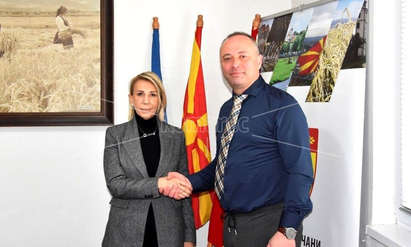 АМБАСАДОРКАТА  НА  РЕПУБЛИКА  ХРВАТСКА  ВО  ПОСЕТА  НА  ОПШТИНА  КОЧАНИ