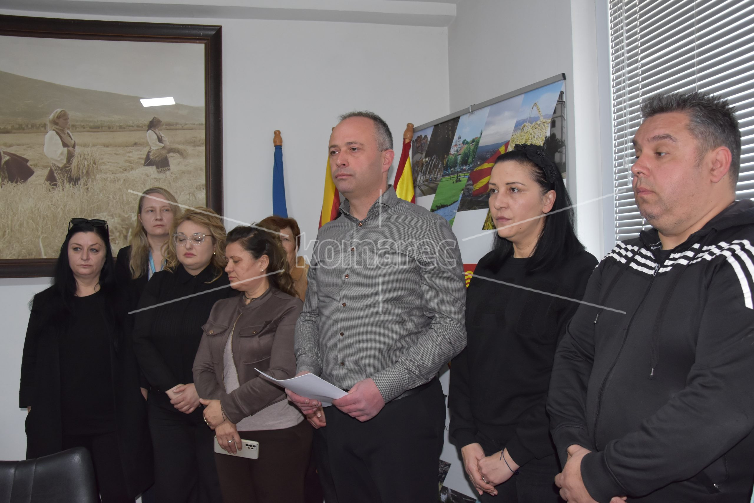 ГРАДОНАЧАЛНИКОТ  НА  КОЧАНИ  СО  ПОВИК  ЗА  ДОСТОИНСТВЕНО  ОДБЕЛЕЖУВАЊЕ  НА  16.  МАРТ