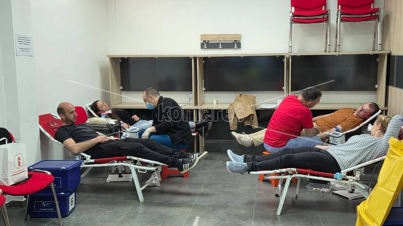 ЦРВЕН  КРСТ – КОЧАНИ:  МАРТОВСКА  КРВОДАРИТЕЛСКА  АКЦИЈА,  СОБРАНИ  46  КРВНИ  ЕДИНИЦИ