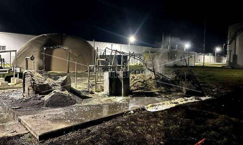 СЕ  ЗАПАЛИ  ИНСТАЛАЦИЈАТА  НА  ПРЕЧИСТИТЕЛНАТА СТАНИЦА ВО МОЈАНЦИ,  ИЗБЕГНАТА  КАТАСТРОФА