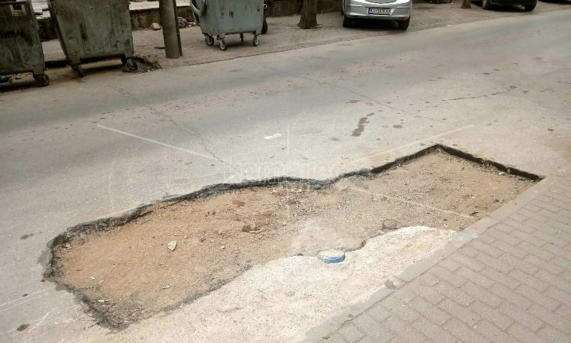 ДЕФЕКТОТ  ОТСТРАНЕТ,  ИСКОПАНОТО  ОСТАВЕНО  НЕПОКРИЕНО