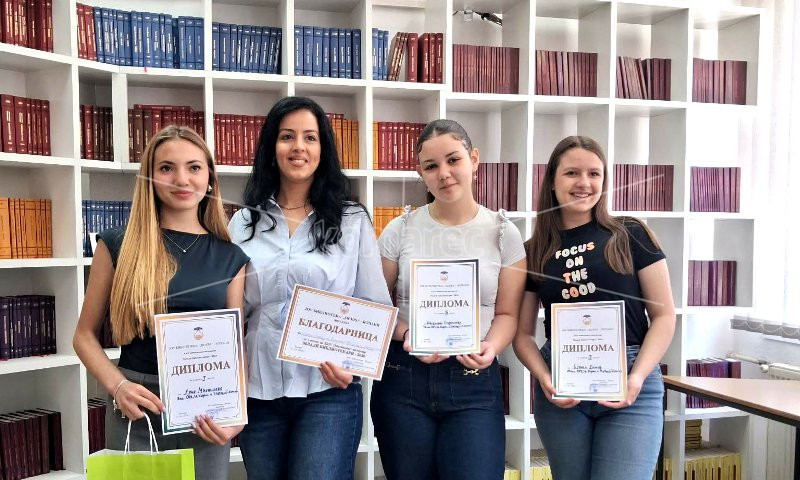 ЛАНА  МАНАСИЕВА  НАЈДОБАР  МЛАД  БИБЛИОТЕКАР  НА  ОПШТИНА  КОЧАНИ  ЗА  2026  ГОДИНА