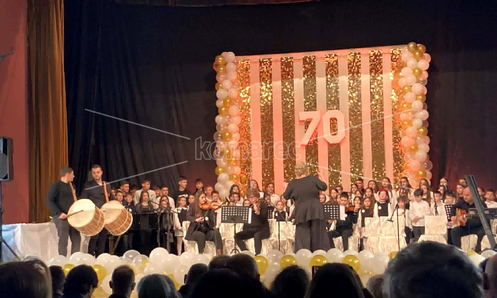 ООМУ  „РИСТО  ЈУРУКОВ“  –  КОЧАНИ  СО  ХУМАНИТАРЕН  МУЗИЧКИ  КОНЦЕРТ  ЈА  ОДБЕЛЕЖА  70.  ГОДИШНИНАТА  ОД  ПОСТОЕЊЕТО